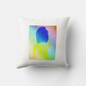 Bananateeの虹の夢の枕 クッション (裏面)