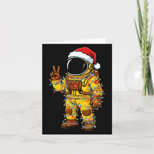 Bananaut Space Explorer - Christmas Astronaut Ligh カード (正面)