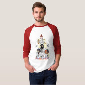 BANANAZA :宇宙モンキーチーム Tシャツ (正面フル)