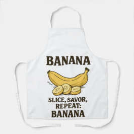Bananen Schort – Humor in de Keuken エプロン