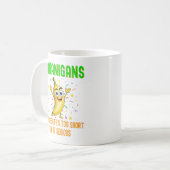 Bananigans、Go Bananas、おもしろいトロピカルフルーツユーモア コーヒーマグカップ (正面左)