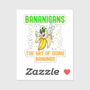 Bananigans、Go Bananas、Cartoonクール間抜け シール