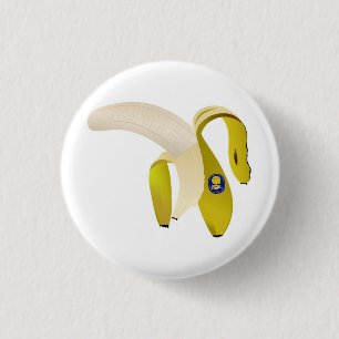 bananna 缶バッジ
