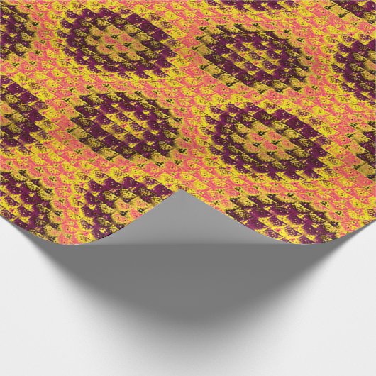 Banarasi Saree Pattern  ラッピングペーパー (角)