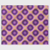 Banarasi Saree Pattern ラッピングペーパー (フラット)