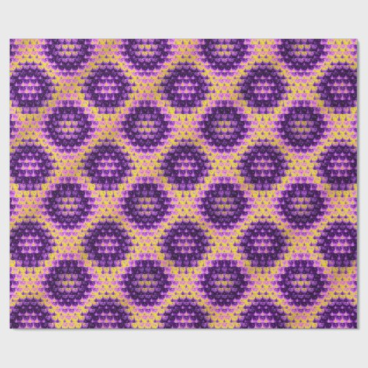 Banarasi Saree Pattern Design  ラッピングペーパー (フラット)