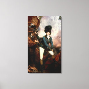 Banastre Tarleton 1782年大佐 キャンバスプリント