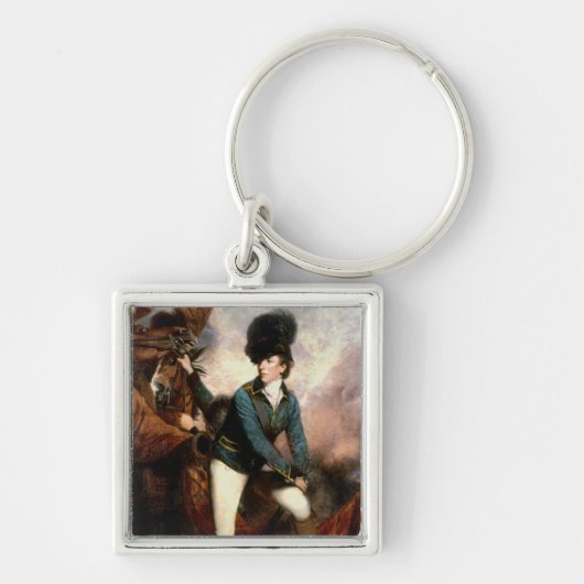 Banastre Tarleton 1782年大佐 キーホルダー (正面)