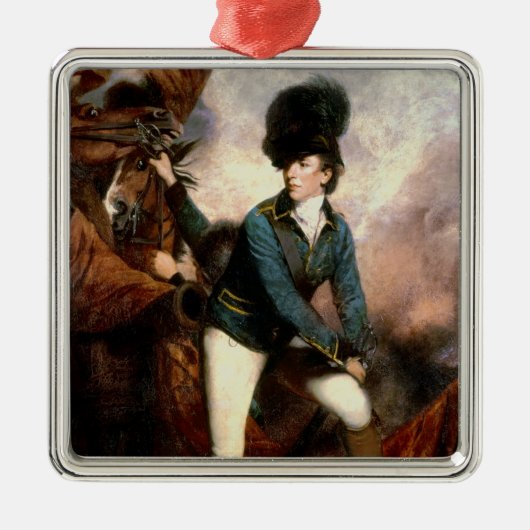 Banastre Tarleton 1782年大佐 メタルオーナメント (正面)
