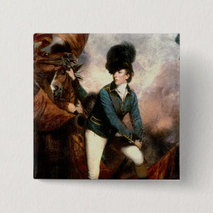Banastre Tarleton 1782年大佐 缶バッジ