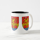 Banat Coat of Arms  ツートーンマグカップ (正面右)