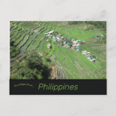 Banaue Ifugao Philippines近くのバタドライステラス ポストカード (正面)
