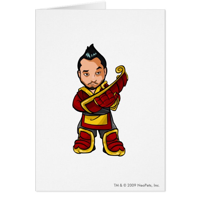 Banchaの忍者のShenkuuのスタッフプレーヤー (正面)