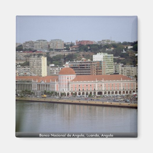 Banco Nacional de Angola、Luanda、Angola マグネット (正面)