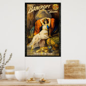 Bancroft:マジシャンの王子Reissueヴィンテージ36 x ポスター (キッチン)