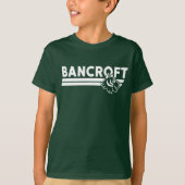 Bancroft BobcatプロファイルダークグリーンTシャツ Tシャツ (正面)