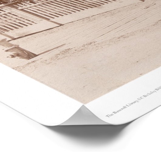 Bancroft Library at 1538 Valencia通り(1421) ポスター (角)