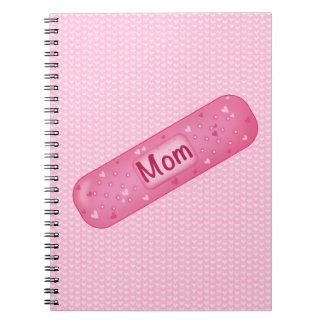   Band-aid mom  soft pink  ノートブック