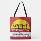 BAND - 「Back」を参照大型トートバッグ トートバッグ (正面)