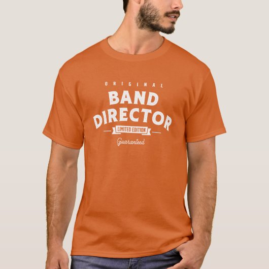 Band Director Funny Jobitle Profession Birthday gi Tシャツ (正面)