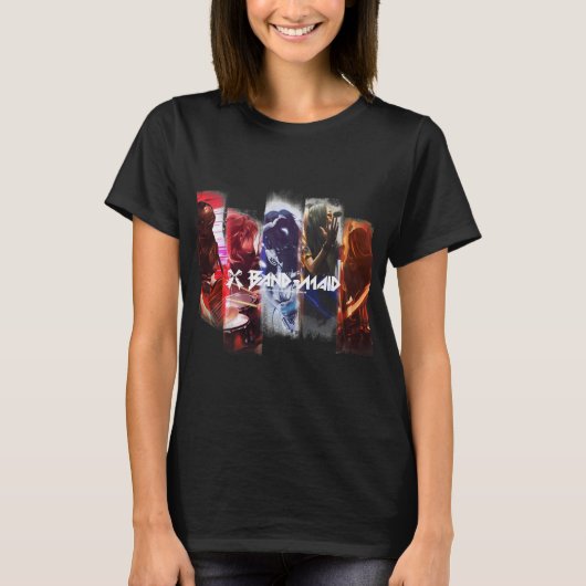 BAND-MAIDバンガー Tシャツ (正面)