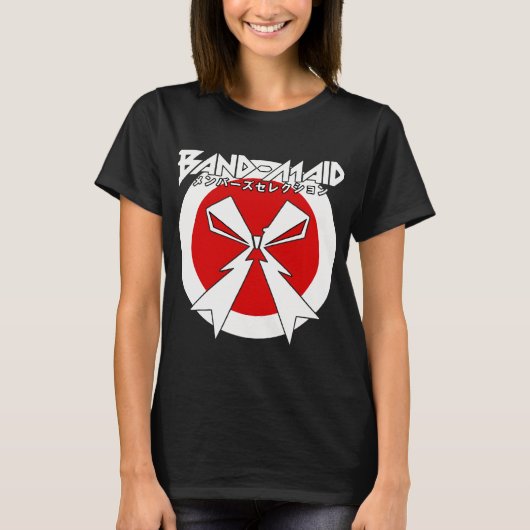 BAND-MAID ロック Tシャツ (正面)