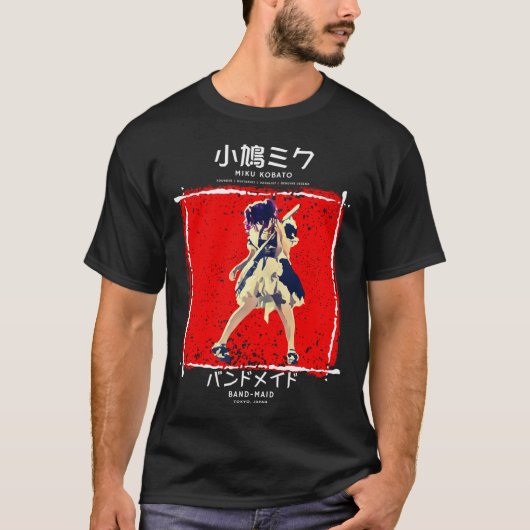 Band-Maid 小鳩ミク - Legend Tシャツ (正面)