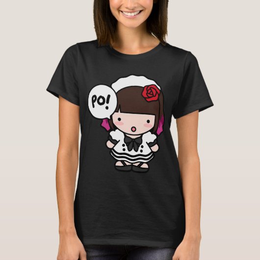 BAND-MAID 小鳩ミク Po! Tシャツ (正面)