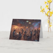 Band members entertainer's appreciation カード (黄色い花)