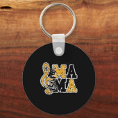 Band Mom Life Mother's Day Band Mama Marching Band キーホルダー (正面)