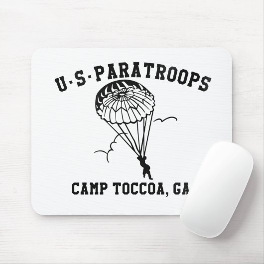 Band of Brothers Currahee US Paratrooper Toccoa マウスパッド (マウス)