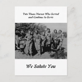 Band Of Sisters – 第二次世界大戦中のナース ポストカード