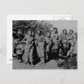 Band Of Sisters – 第二次世界大戦中のナース ポストカード (正面/裏面)