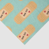 Bandaidパッチプラスターのパーソナル化可能な文字 薄葉紙 (詳細)