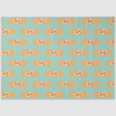 Bandaidパッチプラスターのパーソナル化可能な文字 薄葉紙 (正面)