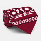 Bandana Burgundy Tie ネクタイ (ロール)