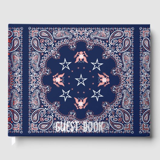 Bandana Foil Guest Book ゲストブック (正面)