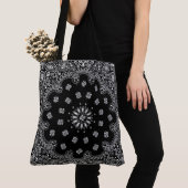 bandana paisley totebag black_A トートバッグ (クローズアップ)