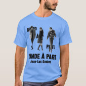 Bande part Jean Luc Godard Tシャツ (正面)