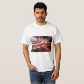 Bandeira Britânica refletida Tシャツ (正面フル)