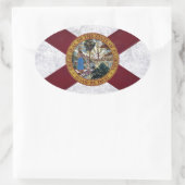 BANDEIRA DA FLÓRIDA 楕円形シール (バッグ)
