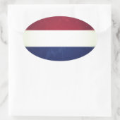 Bandeira da Holanda 楕円形シール (バッグ)