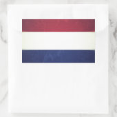 Bandeira da Holanda 長方形シール (バッグ)