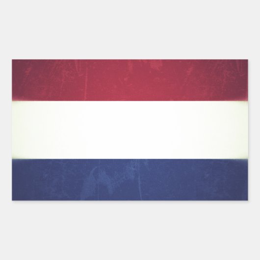 Bandeira da Holanda 長方形シール (正面)