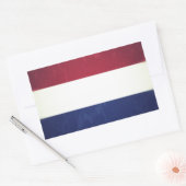 Bandeira da Holanda 長方形シール (封筒)