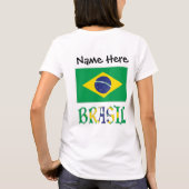 Bandeira do Brasil e Brasil Come o Nome Tシャツ (裏面)