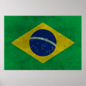Bandeira do Brasil (Estilo Envelhecida) ポスター (正面)