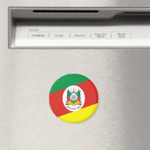 Bandeira do Rio Grande do Sul マグネット (インサイチュ (食洗機))