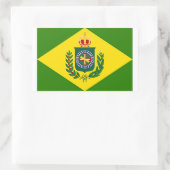 Bandeira Império 長方形シール (バッグ)