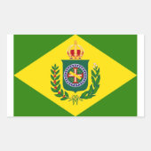 Bandeira Império 長方形シール (正面)